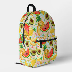 Frisches Sommerkulstmuster Bedruckter Rucksack