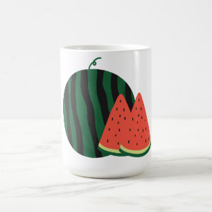 Frisches Wassermelone Sommer Obst Geschenk Kaffeetasse