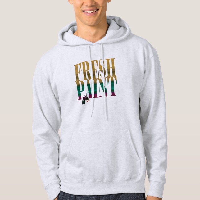 Frischfarben Hoodie (Vorderseite)
