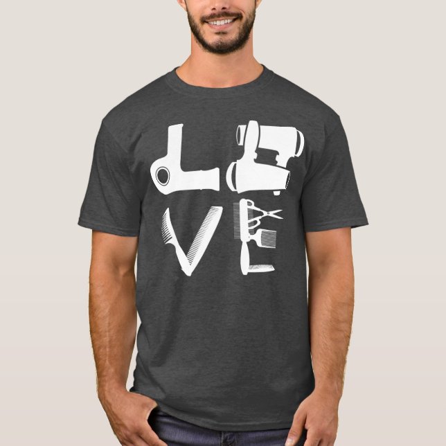 Frischhaar für Friseure T-Shirt (Vorderseite)