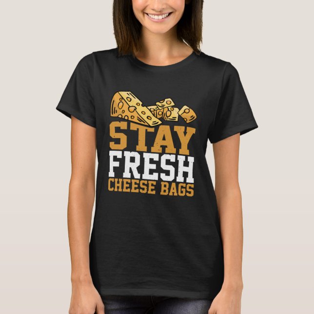 Frischkäse bleibe T-Shirt (Vorderseite)