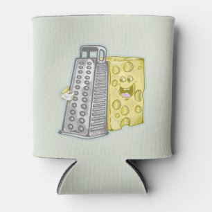 Frischkäse und Käsegrater Dosenkühler