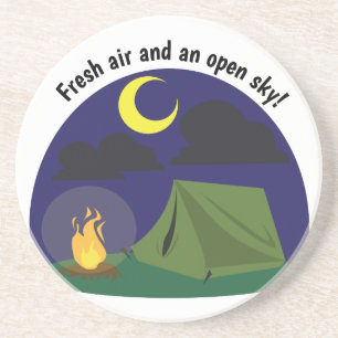 Frischluft Getränkeuntersetzer