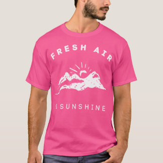Frischluft Sonnenschein im Freien Lover Grafische  T-Shirt