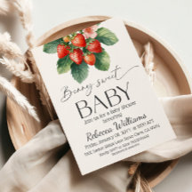 Frischmarkt Erdbeere Berry Sweet Baby Shower