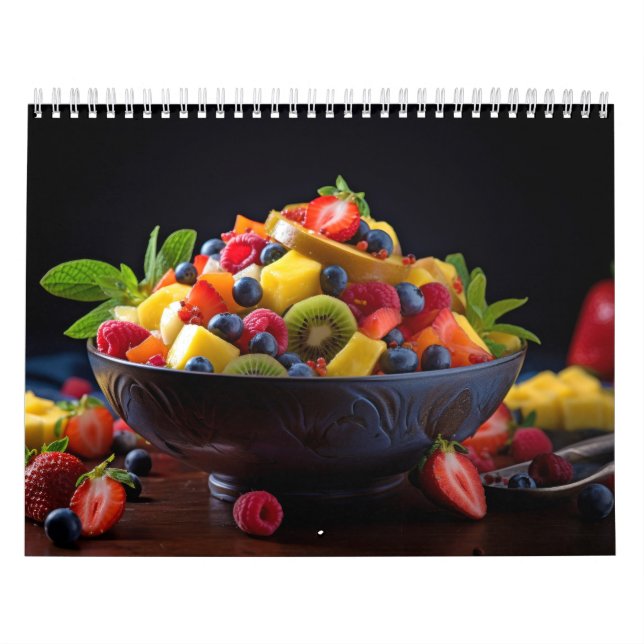 Frischobst Angebot Gesunde, farbenfrohe Lebensmitt Kalender (Titelbild)