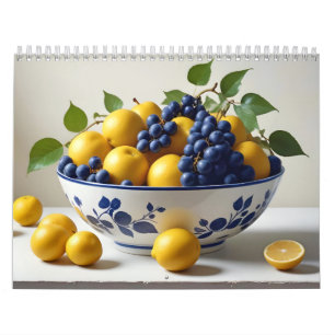 Frischobst Angebot Gesunde, farbenfrohe Lebensmitt Kalender