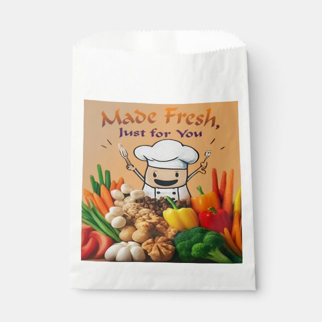 Frischpapiertasche Geschenktütchen (Vorderseite)