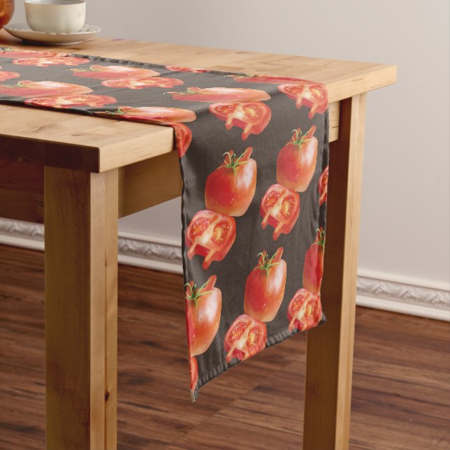FrischTomate Kurzer Tischläufer (Beispiel)