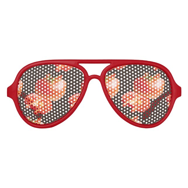 FrischTomate Partybrille (Vorderseite)