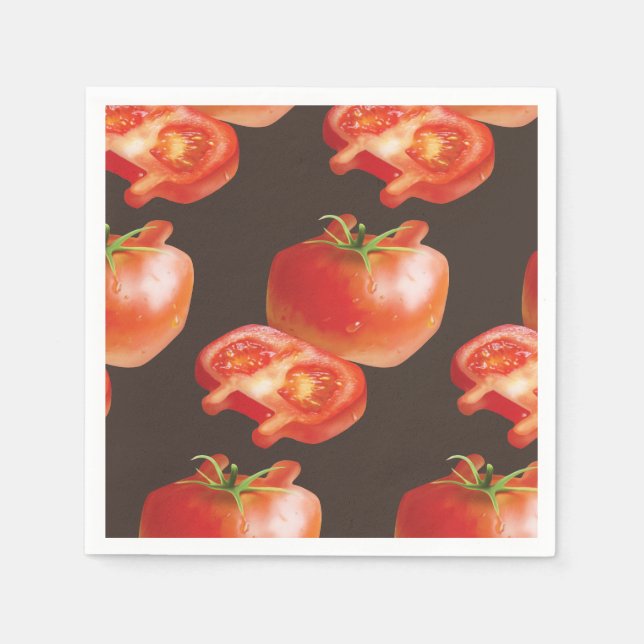 FrischTomate Serviette (Vorderseite)