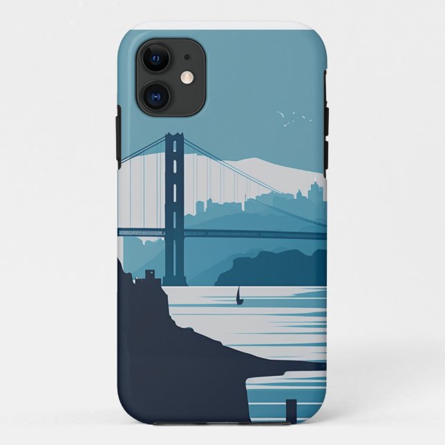 FRISCO BAY #1 Case-Mate iPhone HÜLLE (Rückseite)