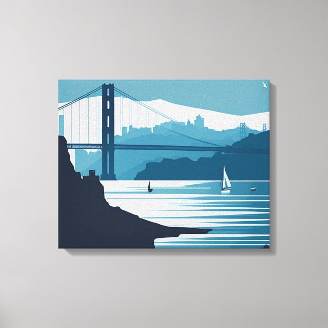 FRISCO BAY #1 LEINWANDDRUCK (Vorderseite)