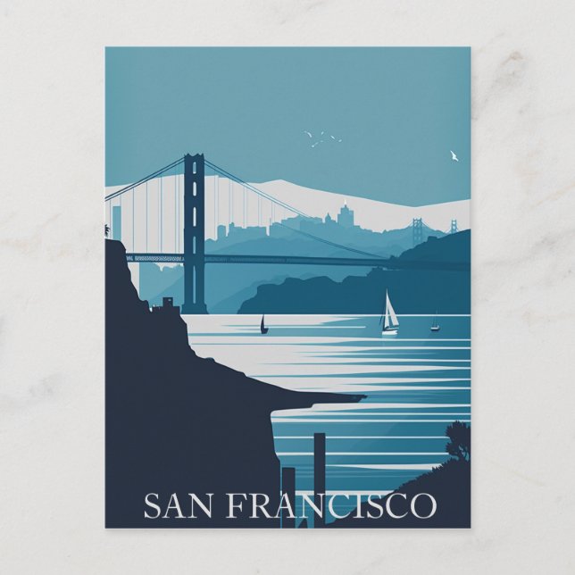 FRISCO BAY #1 POSTKARTE (Vorderseite)