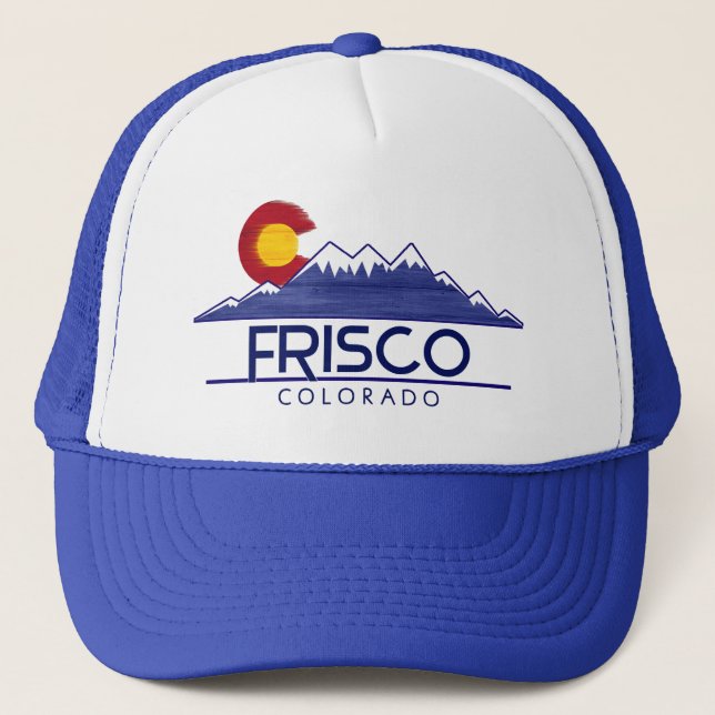 Frisco Colorado Truckerkappe (Vorderseite)