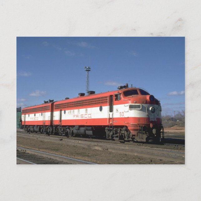 Frisco EMD F-7A Postkarte (Vorderseite)
