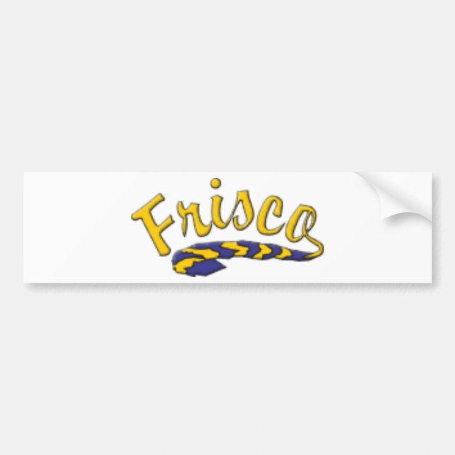 Frisco Highschool Schwanz Autoaufkleber (Vorne)