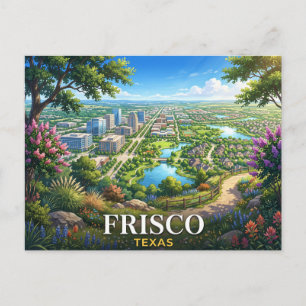 Frisco Texas Reise Postkarte