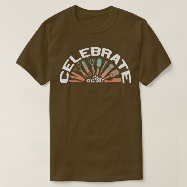 Friseur Barber Haircut Haarschere Stylist S T-Shirt (Design vorne)