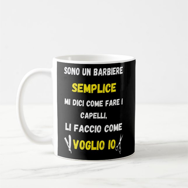 Friseur Barber Shop Niedlich Kaffeetasse (Links)