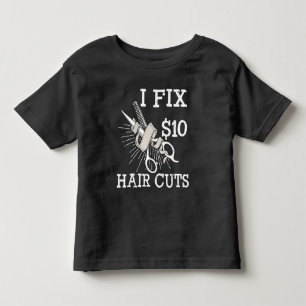 Friseur Barbier Hairstylist Geschenk Salonbesitzer Kleinkind T-shirt