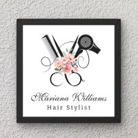 Friseur-Blumenschere stilvoller Schönheitssalon
