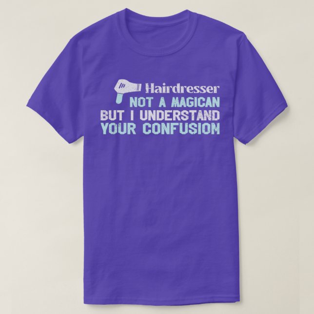 Friseur Friseur Haarschnitt Magischer Klassiker T-Shirt (Design vorne)