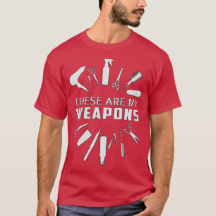 Friseur Friseur Stylist Schere Friseur Geschenkide T-Shirt