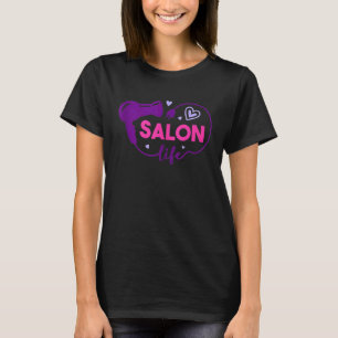 Friseur Friseursalon Leben Kosmetikerin Friseuse T-Shirt