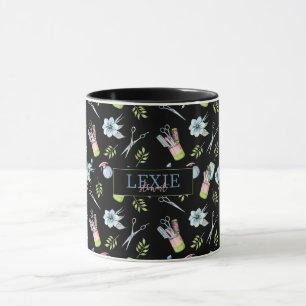 Friseur, Friseuse Schönheitssalon individuell Tasse