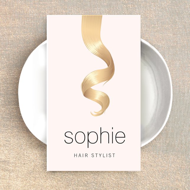 Friseur-Frisör-Stylist, Kolorist Visitenkarte (Von Creator hochgeladen)