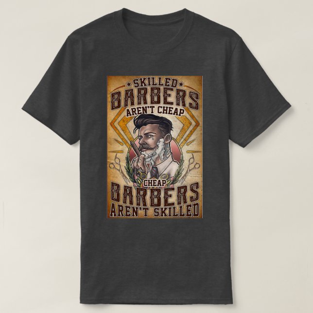 Friseur gelernte Friseure arenx27t billig T-Shirt (Design vorne)