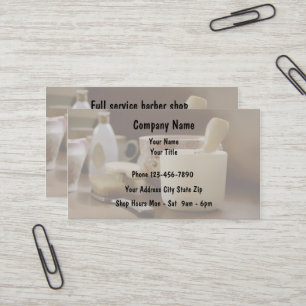 Friseur-Geschäftskarten Visitenkarte