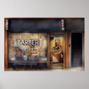 Friseur - Haare schneiden lassen Poster