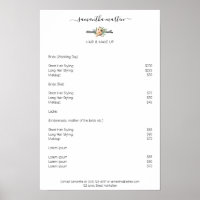 Friseur Haarnadel Blumen Preislisten