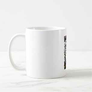 Friseur-Hexe Halloween-Stylist bei Tag Design_ Kaffeetasse