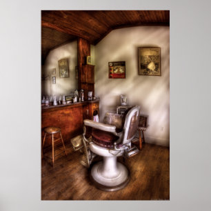 Friseur - im Friseursalon Poster