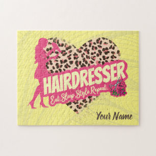 Friseur Leopard Hair Hustler Hairstylist