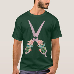 Friseur Liebe Haartrockner Schere Barber Hair Br T-Shirt