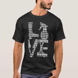 Friseur Liebe Haartrockner Schere Barber Hair Br T-Shirt