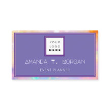 Friseur Makeup Artist Beauty Holographic Logo