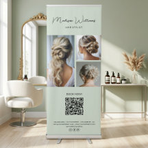 Friseur Modernes Salbeigrün
