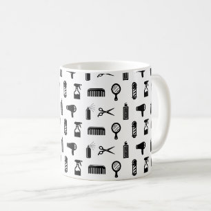 Friseur-Muster CUSTOM FARBE Kaffeetasse