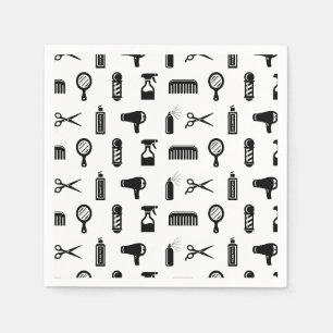 Friseur-Muster CUSTOM FARBE Serviette