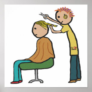 Friseur Poster