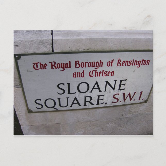 Friseur Postkarte (Vorderseite)