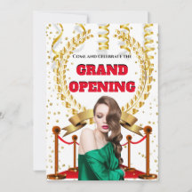Friseur Salon Grand Eröffnung VIP roter Teppich