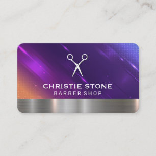 Friseur Salon Visitenkarte