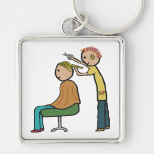 Friseur Schlüsselanhänger