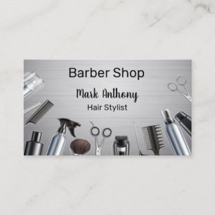 Friseur-Styling-Tools Barber Shop Friseur-Styling Visitenkarte
